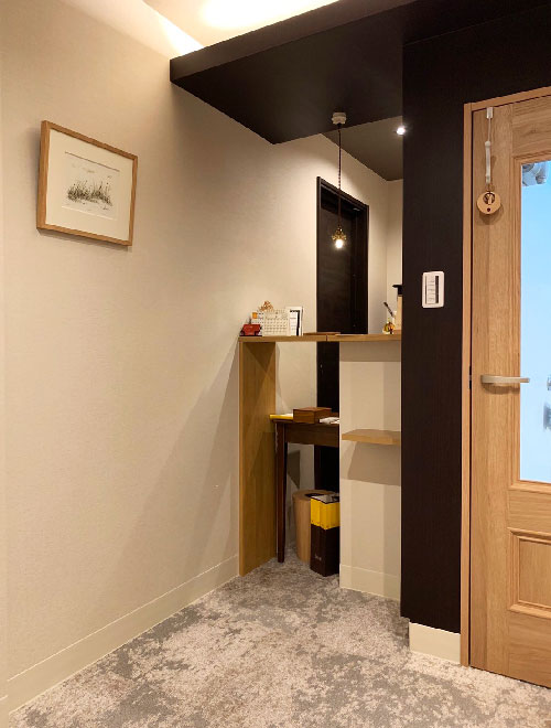 目白カウンセリングオフィスの受付の写真