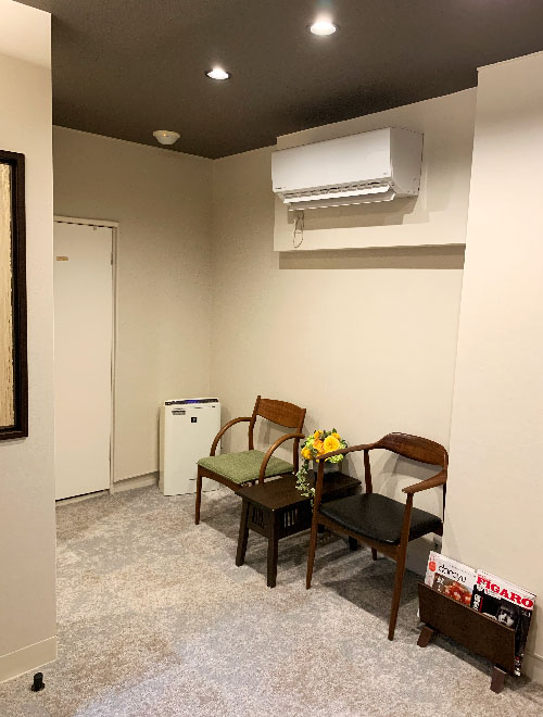 目白カウンセリングオフィスの待合室の写真